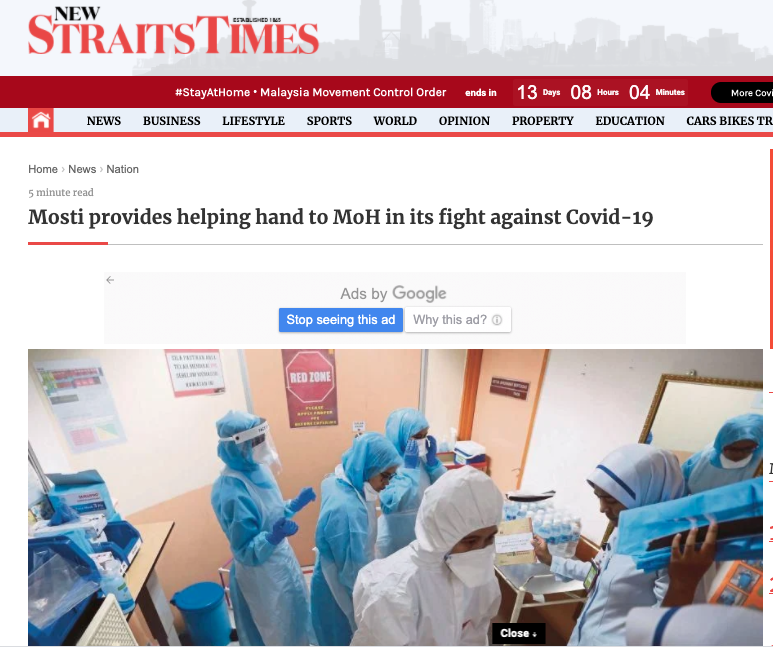 Several initiatives to curb the spread of COVID-19 outbreak
